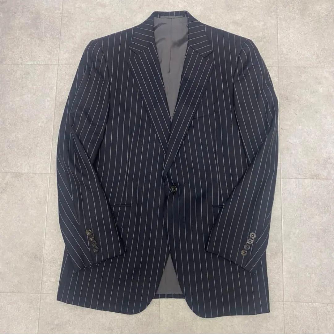 高級スーツ 英国ブランドHUNTSMAN ハンツマン 48 14万円