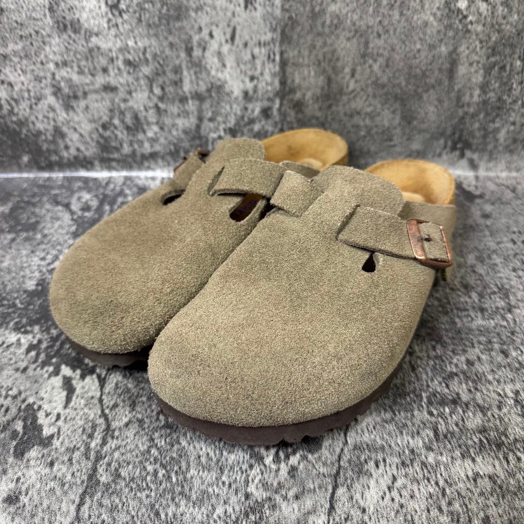 【美品】ビルケンシュトック ボストン サボサンダル 22.5