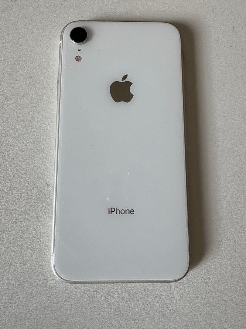 Apple iPhone XR ホワイト SIMロック解除済み