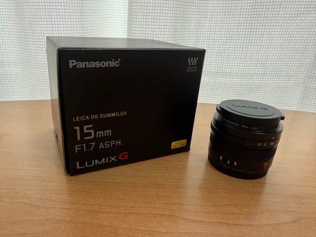レンズ(単焦点) Panasonic LeicaDG Summilux 15mmF1.7