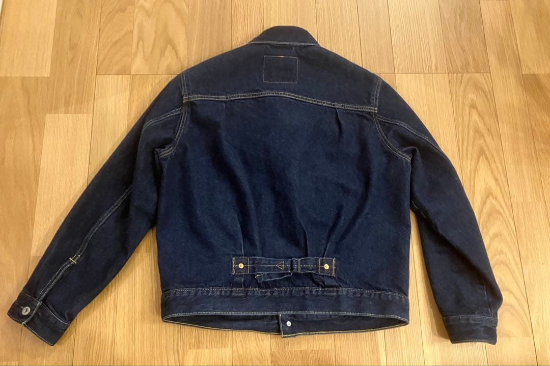 LEVI SリーバイスTYPE I トラッカージャケットsセルビッジ ファースト