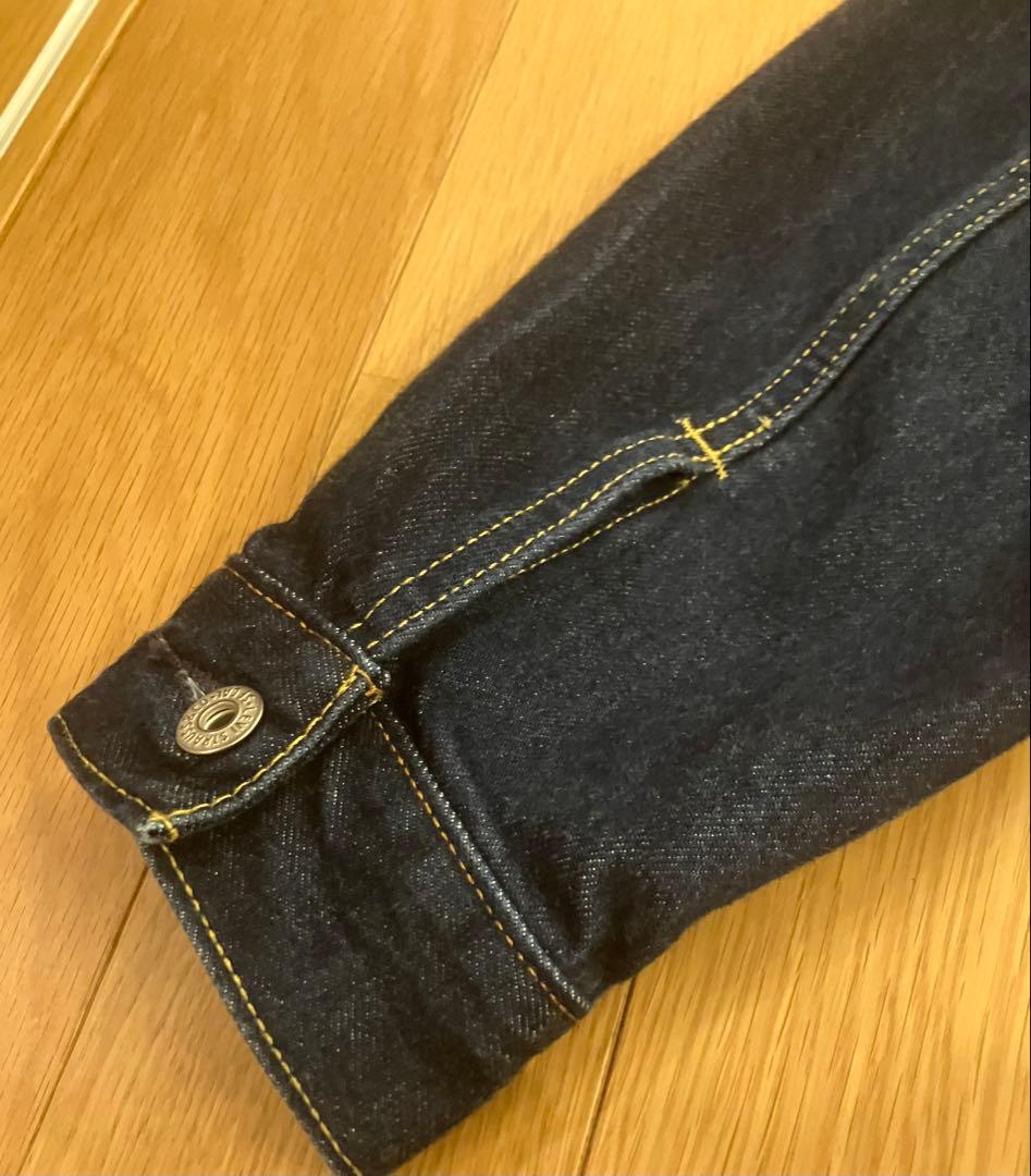 LEVI SリーバイスTYPE I トラッカージャケットsセルビッジ ファースト