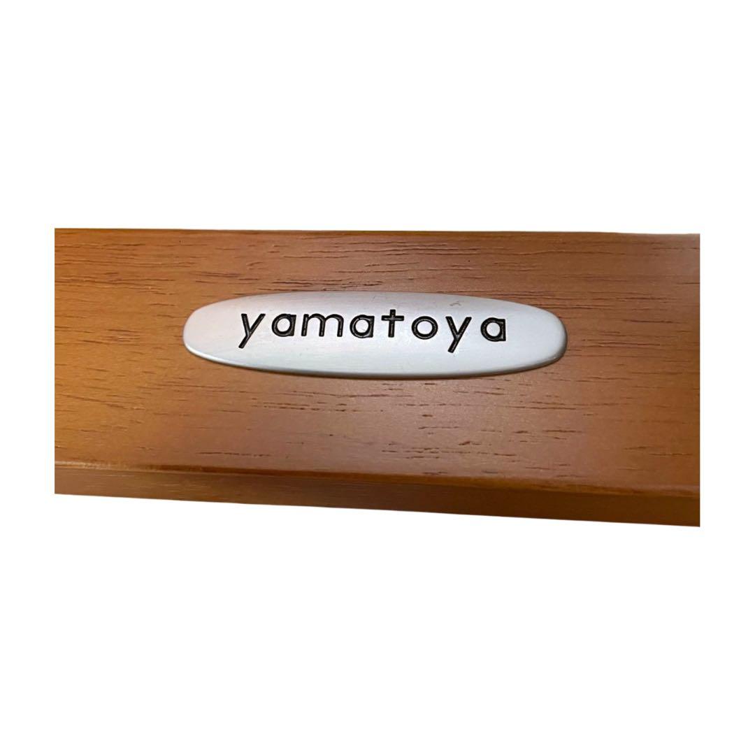 [極美品] 大和屋 すくすくチェアプラス ガード付 ブラウン 木製ベビーチェア