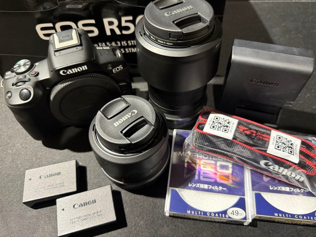 Canon EOS R50 ミラーレス一眼 ダブルレンズキット
