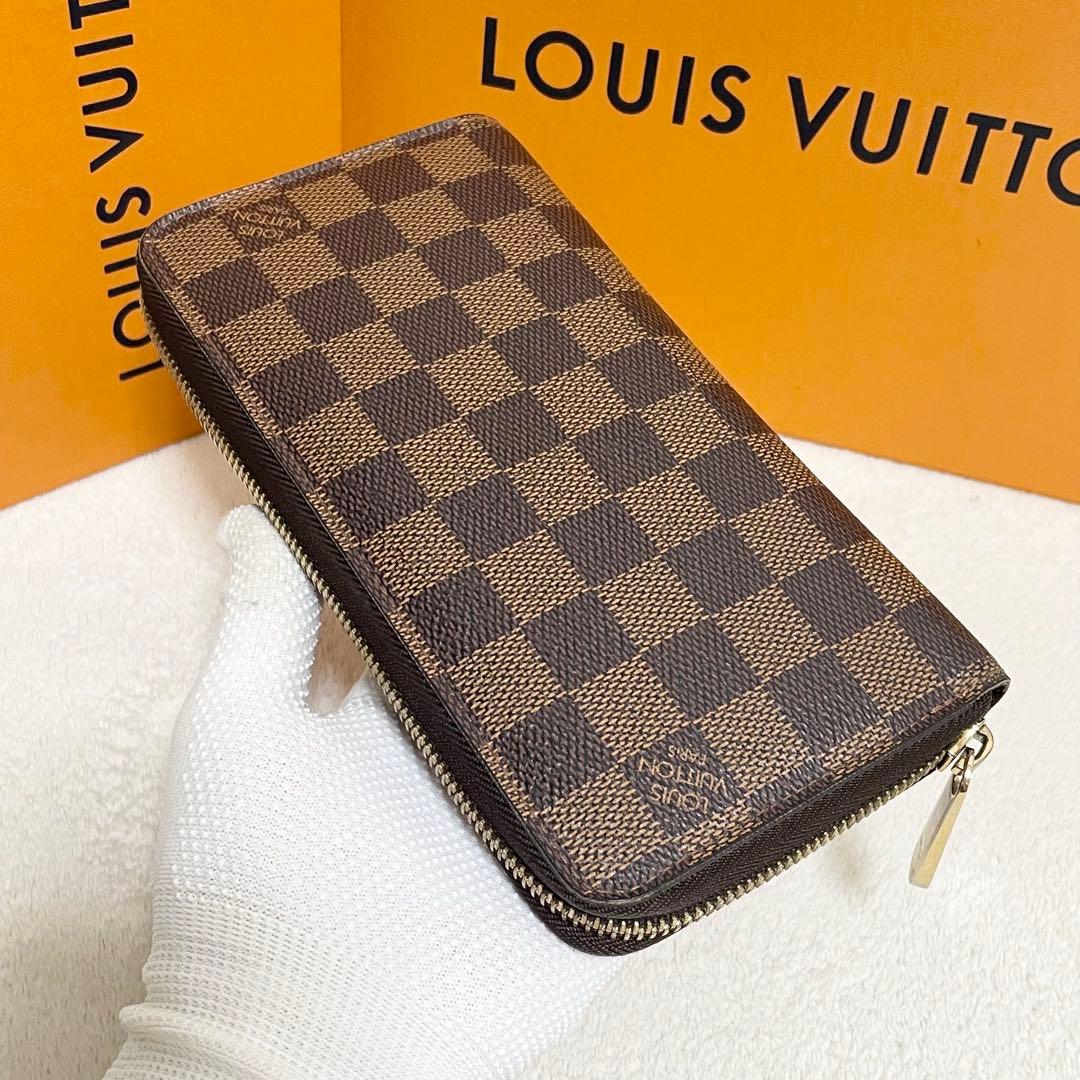 ルイヴィトン ダミエ　ジッピーウォレット　ラウンドファスナー 長財布