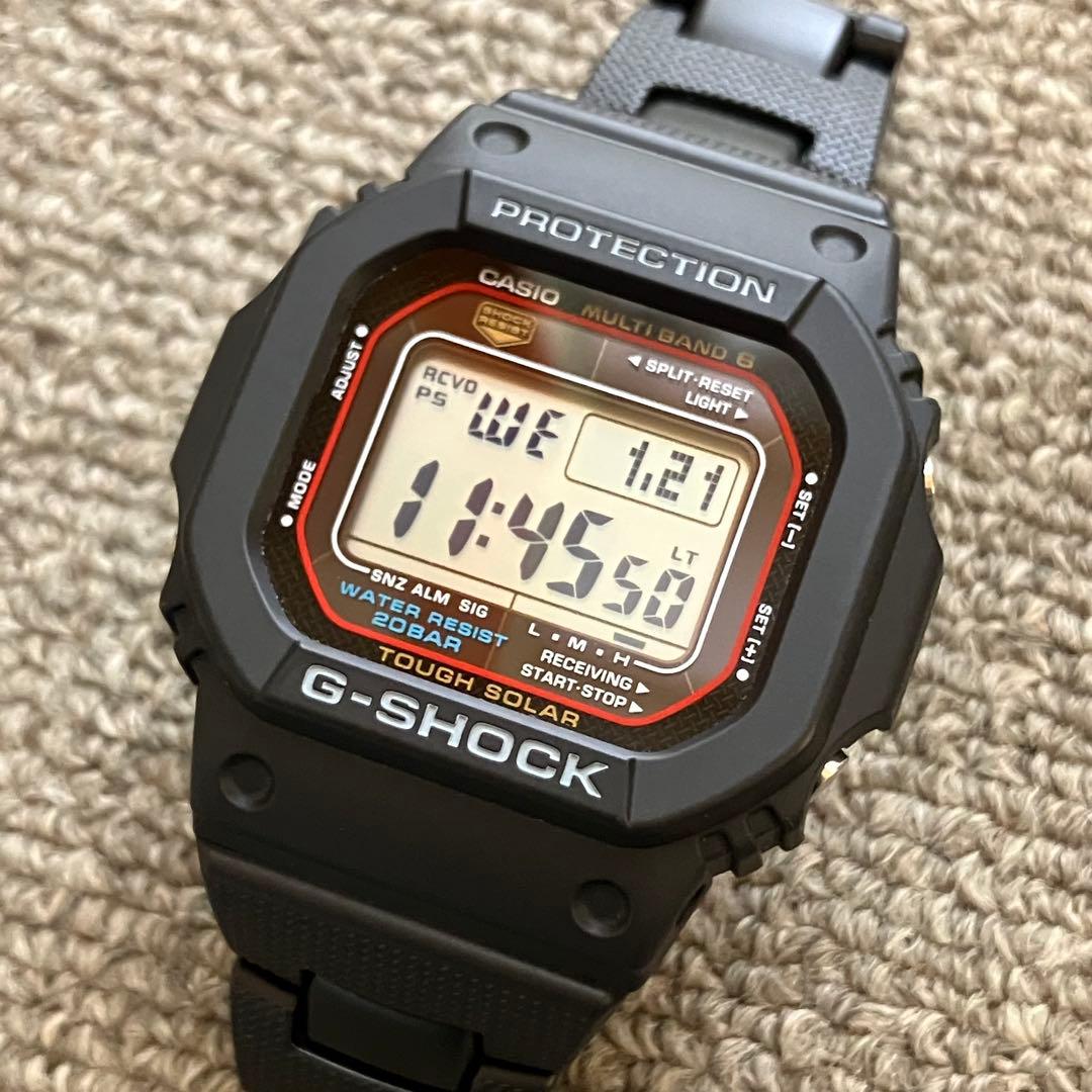 CASIO G-SHOCK GW-M5610U コンポジットバンドに交換