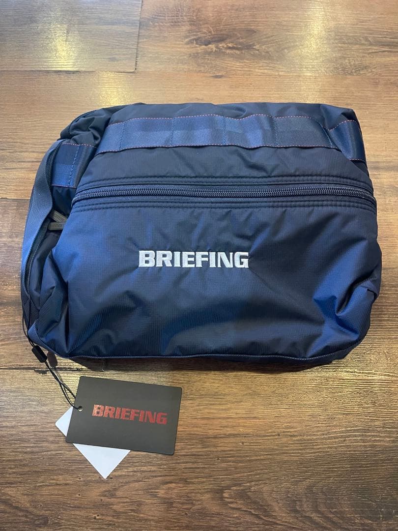 BRIEFING SHOES CASE CS ネイビー