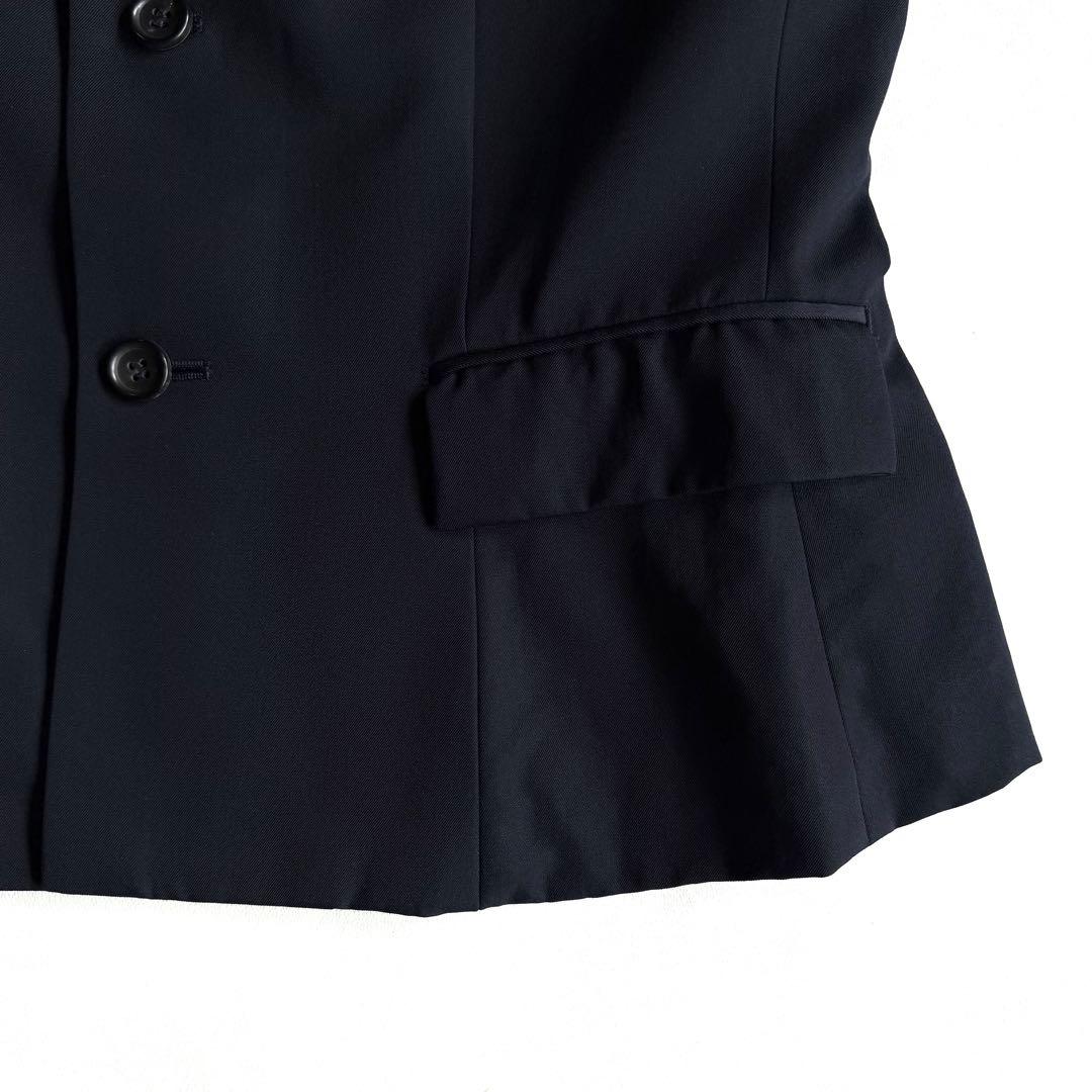 《美品》コムデギャルソン コムコム 定番 ジャケット ダークネイビー S