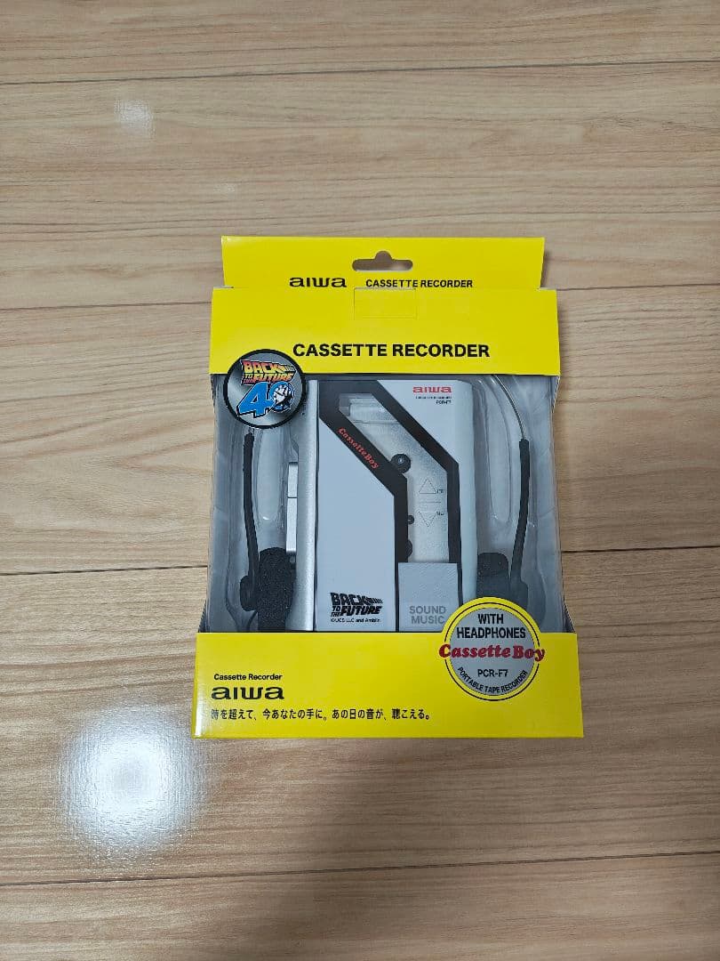 バック・トゥ・ザ・フューチャー　ドンキホーテ　ポータブルカセットプレーヤー