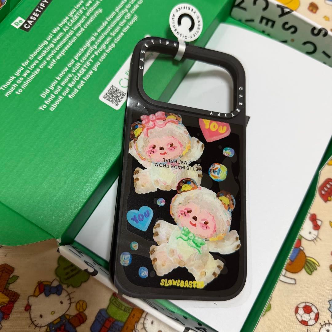 CASETiFY スローベア ブラック iPhone 17 proケース