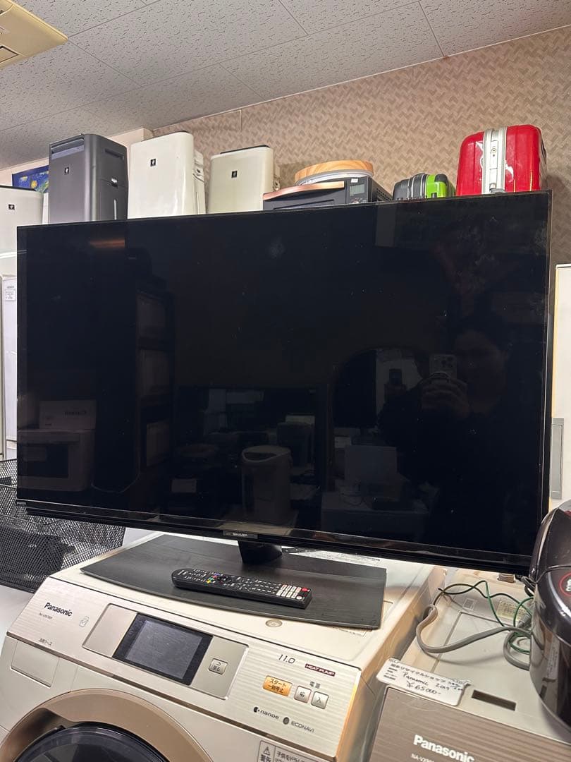 2021年製 シャープ 43V型 4K 液晶テレビ AQUOS4T-C43CN1