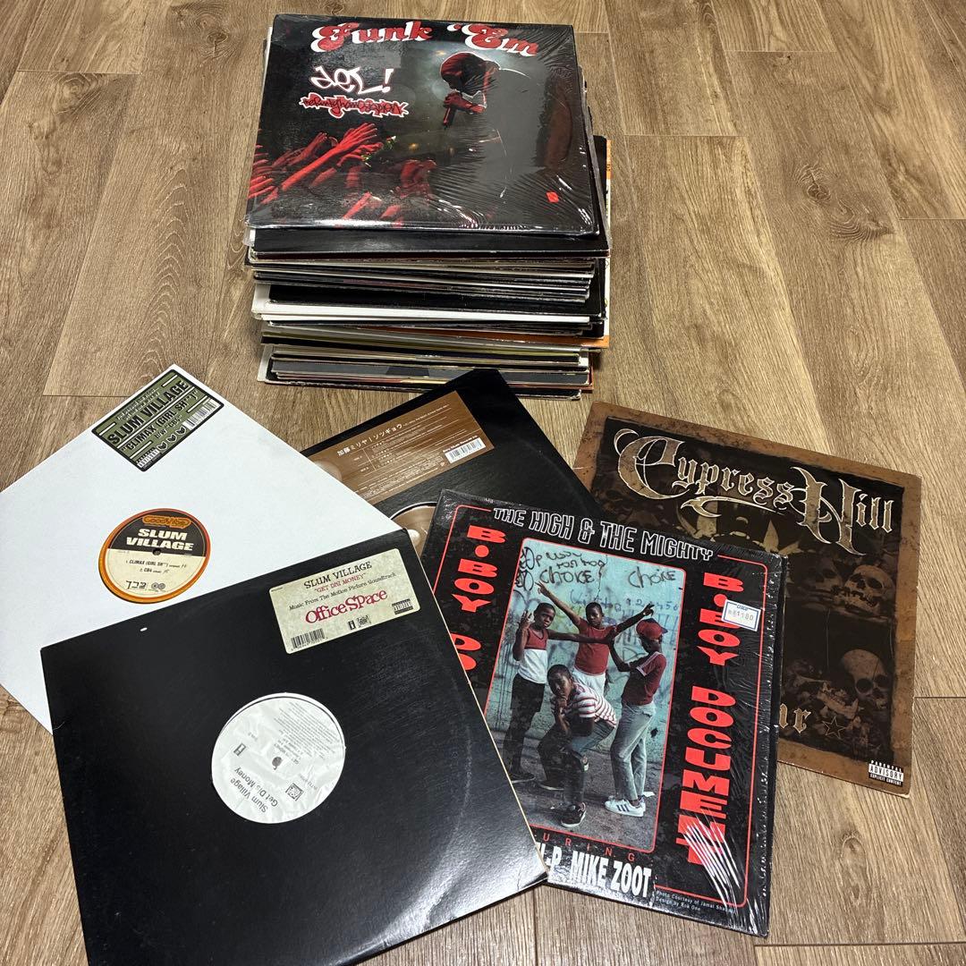 レコード　まとめ売り　HIPHOP R&B 50枚+α レア盤