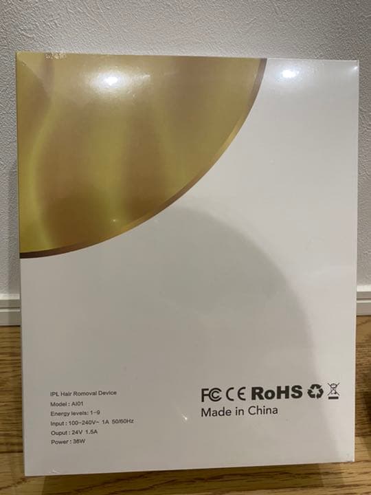 家庭用脱毛機☆美顔器