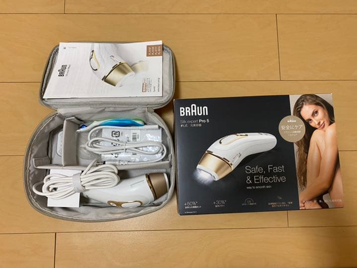 ブラウン 光美容器 シルクエキスパート ホワイト Pro5 PL-5014