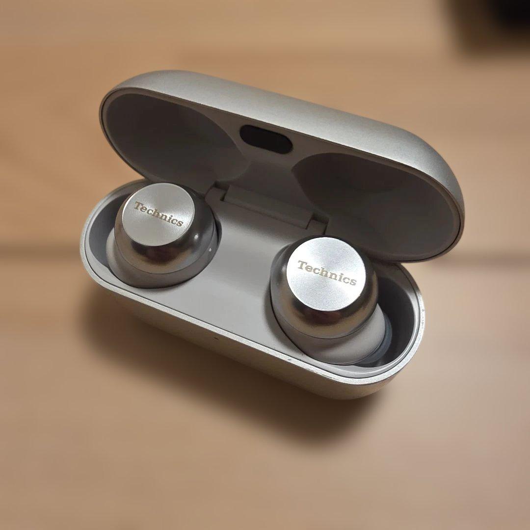 Technichs EAH-AZ100 シルバー オリジナルガジェットポーチ付