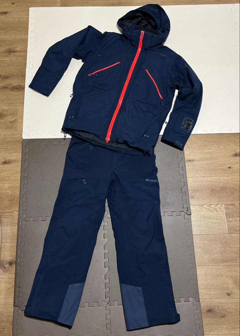 ゴールドウィン スキーウェアセット ネイビー