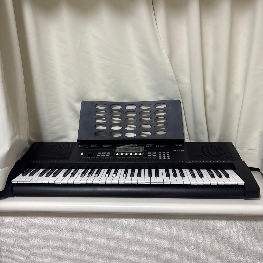 PLAYTECH プレイテック キーボード PTK300 61鍵盤　電子ピアノ
