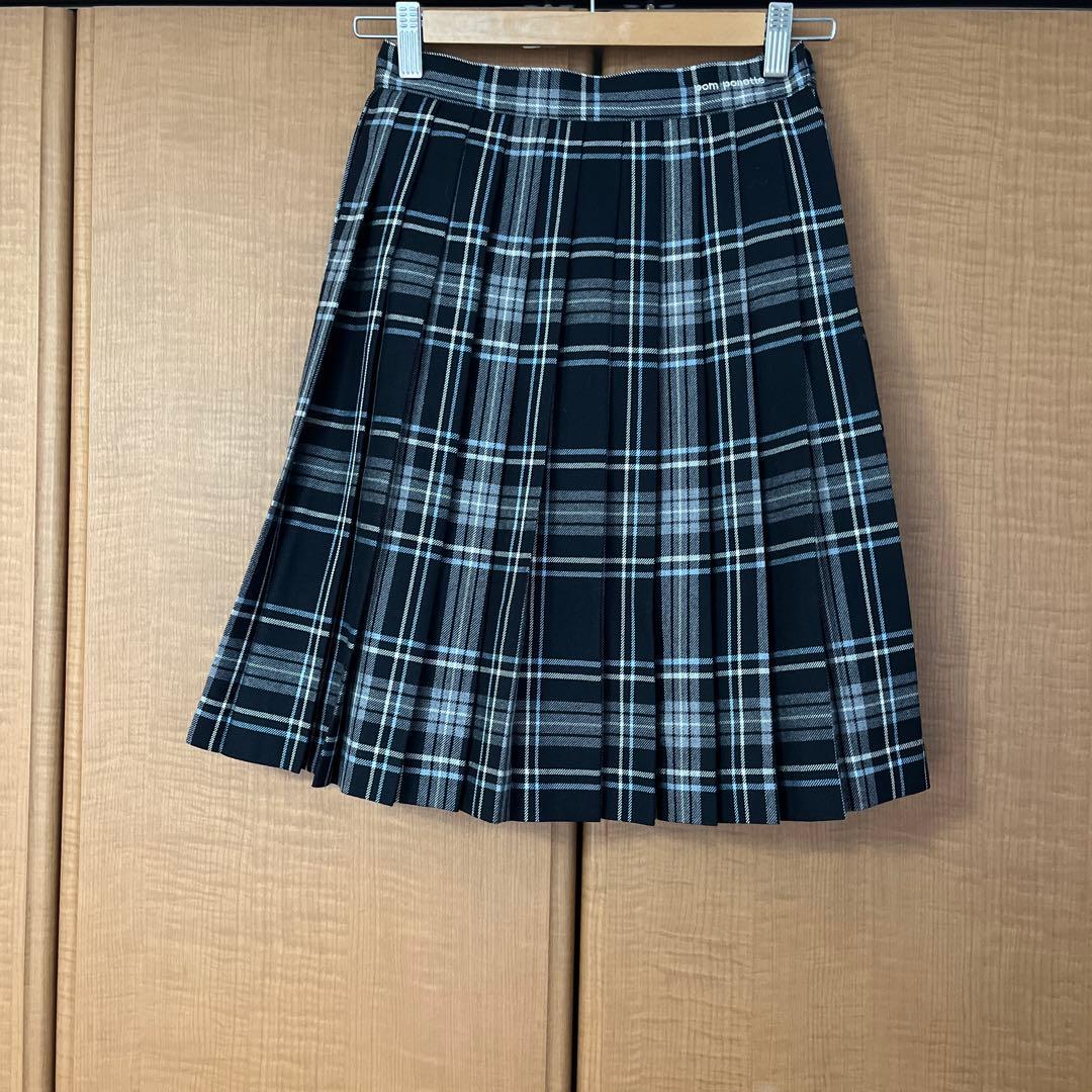 ポンポネットジュニア　フォーマル　ブレザースカート靴下ワッペン卒業式 中学受験