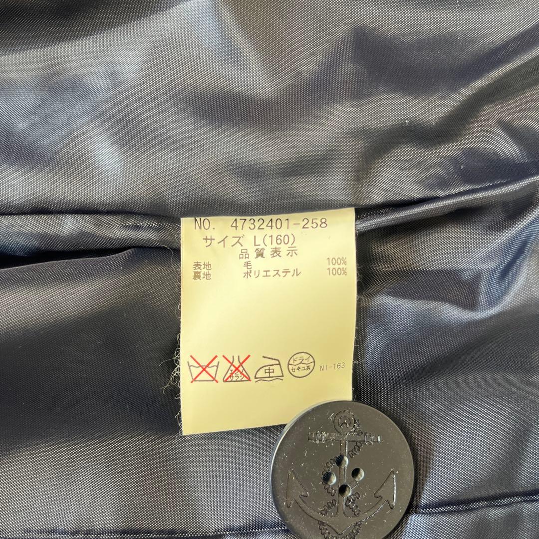 ポンポネットジュニア　フォーマル　ブレザースカート靴下ワッペン卒業式 中学受験