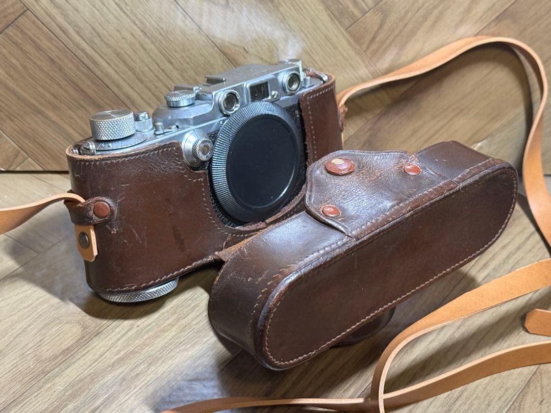 最終値下げ　美品 バルナックライカⅢb 1939-1940年？貴重なマニュアル付