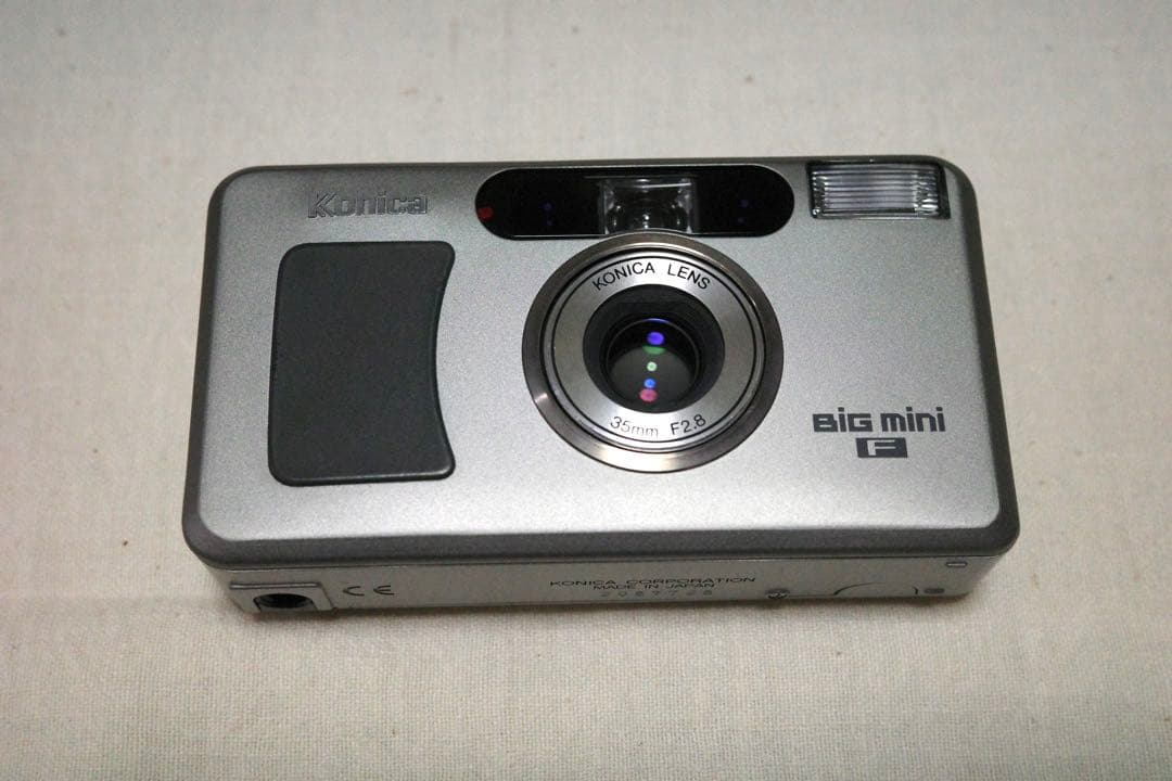 コニカ Konica BIG mini F コンパクトカメラ お試しフィルム付き