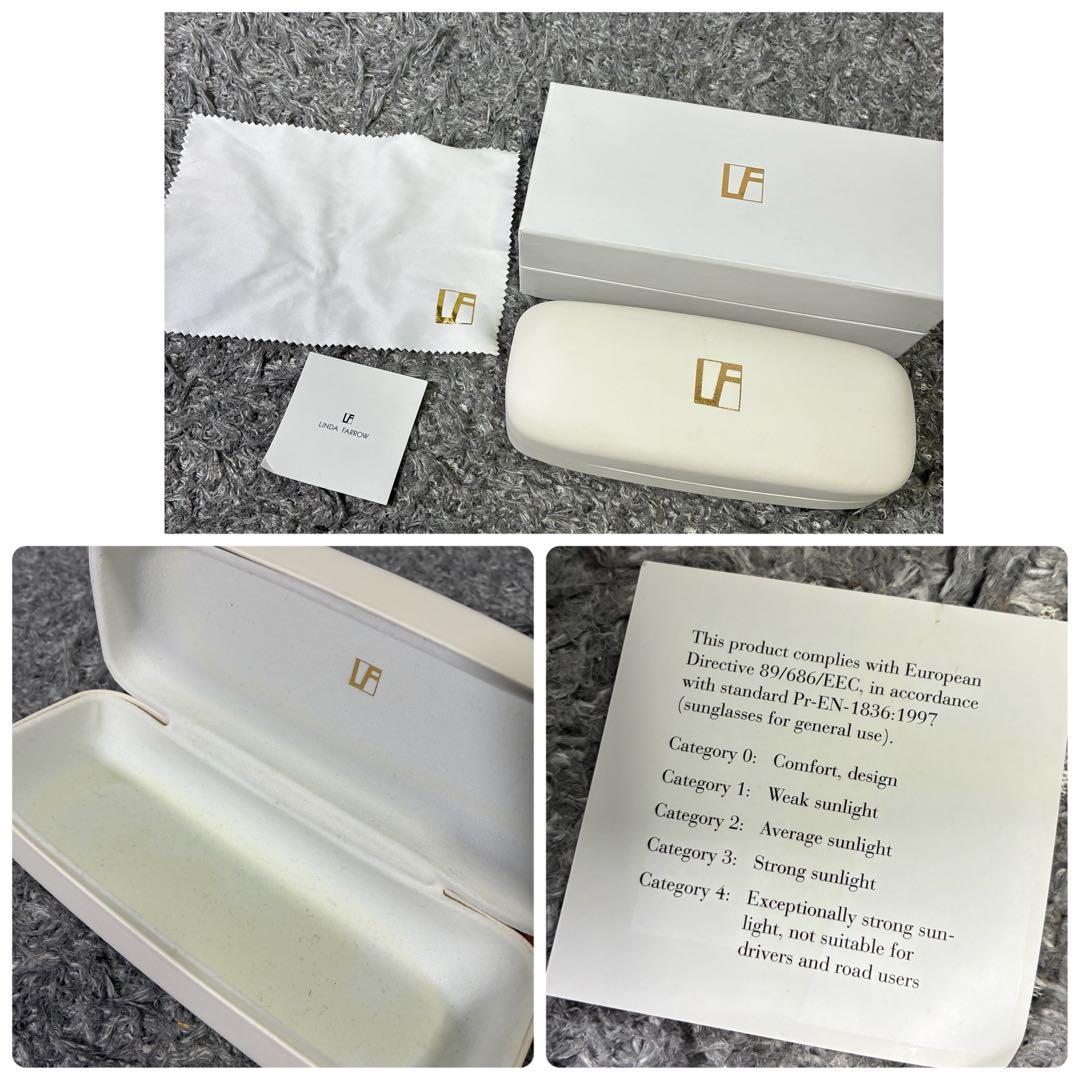 【美品】ドリスヴァンノッテン×リンダファロー サングラスDVN134 ブラウン