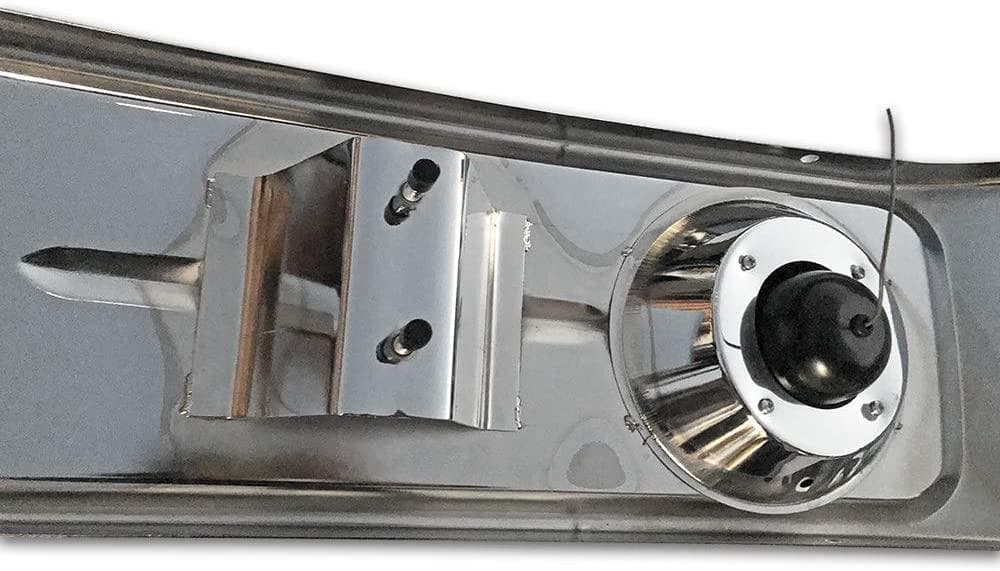 汎用 バス バンパー レトロ オバQ メッキ バンパー 4トン ワイド