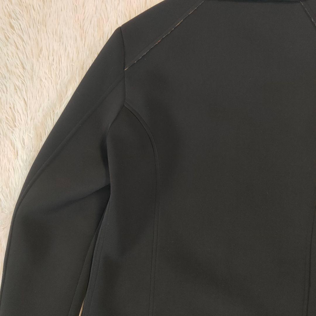 BOB ボンディングコート 大きいサイズ フーデットコート チェック ブラック