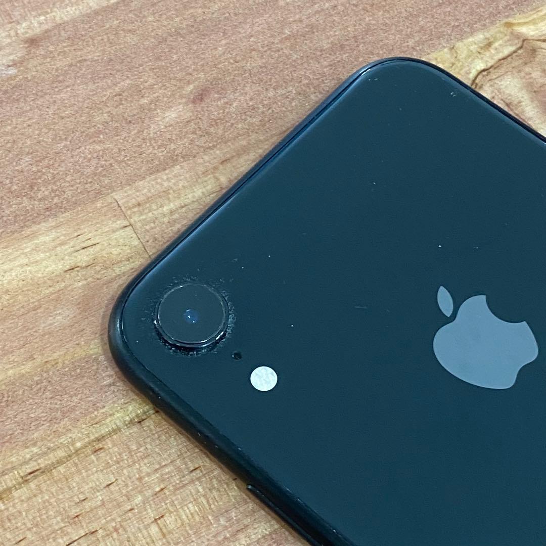 Apple iPhone XR ブラック 本体 128GB D23