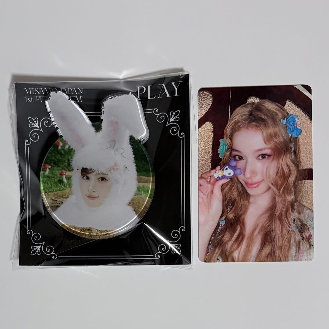 M*Y様 MISAMO PLAY リスニングパーティー　サナ　トレカ　スマホグリ