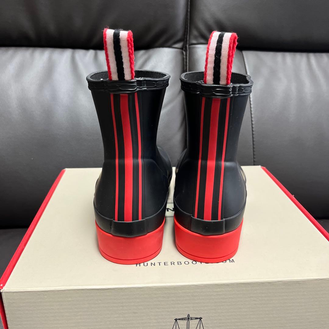 新品　ハンター　HUNTER ブーツ　長靴　黒