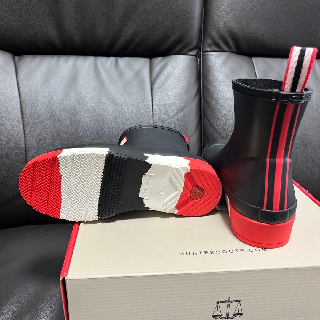新品　ハンター　HUNTER ブーツ　長靴　黒
