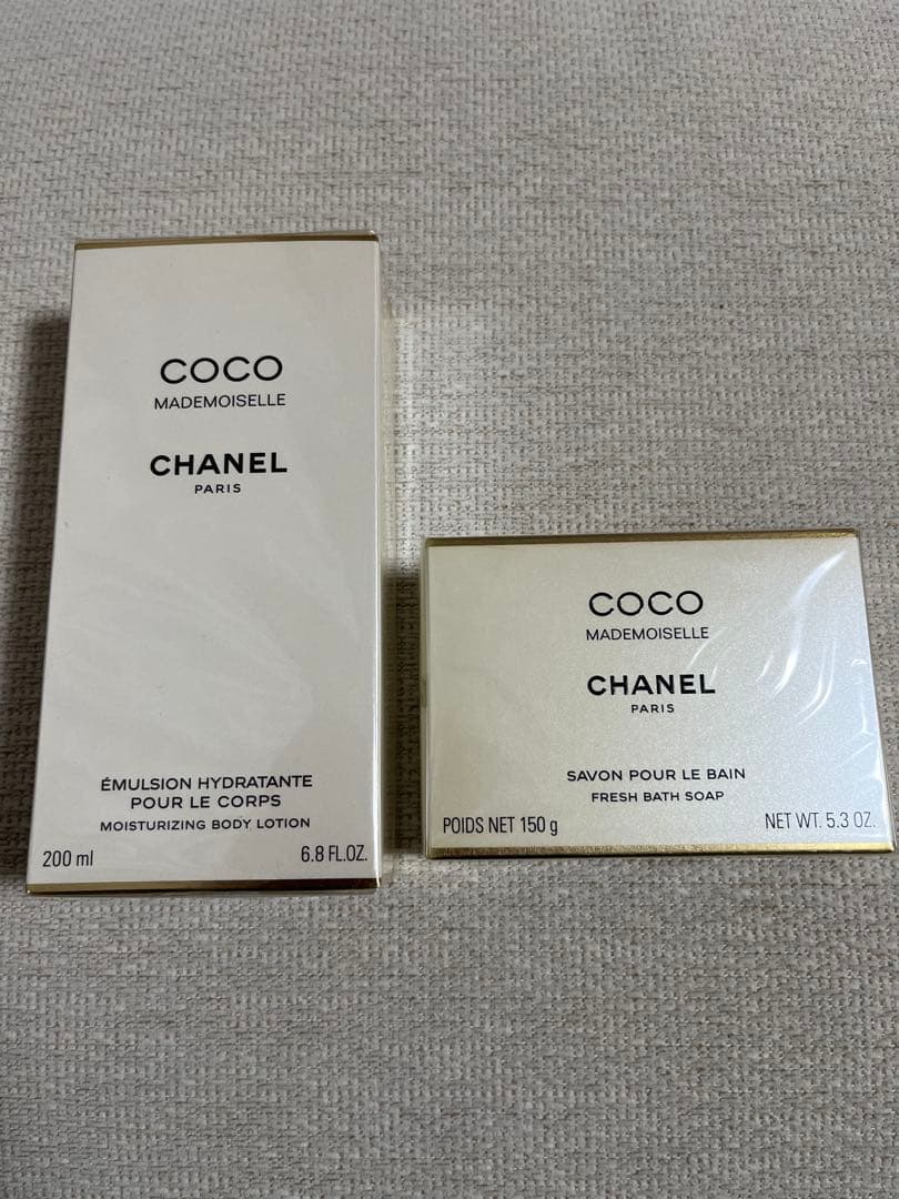 【未開封】CHANEL シャネル ココ マドモアゼル ボディローション＆石鹸