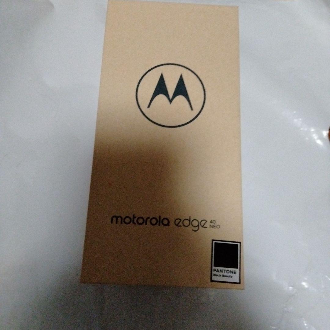 未使用に近いmotorola edge 40 neoシムフリースマートフォン本体