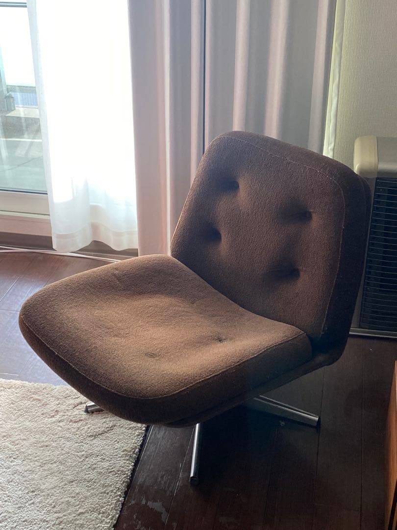 ブラウン 1人掛けソファ スワーベース ビンテージ