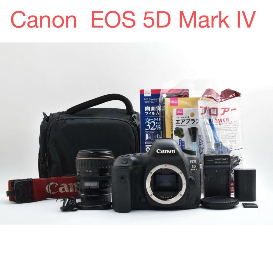 一眼レフカメラ Canon EOS 5D Mark IV /EF 28-80mm