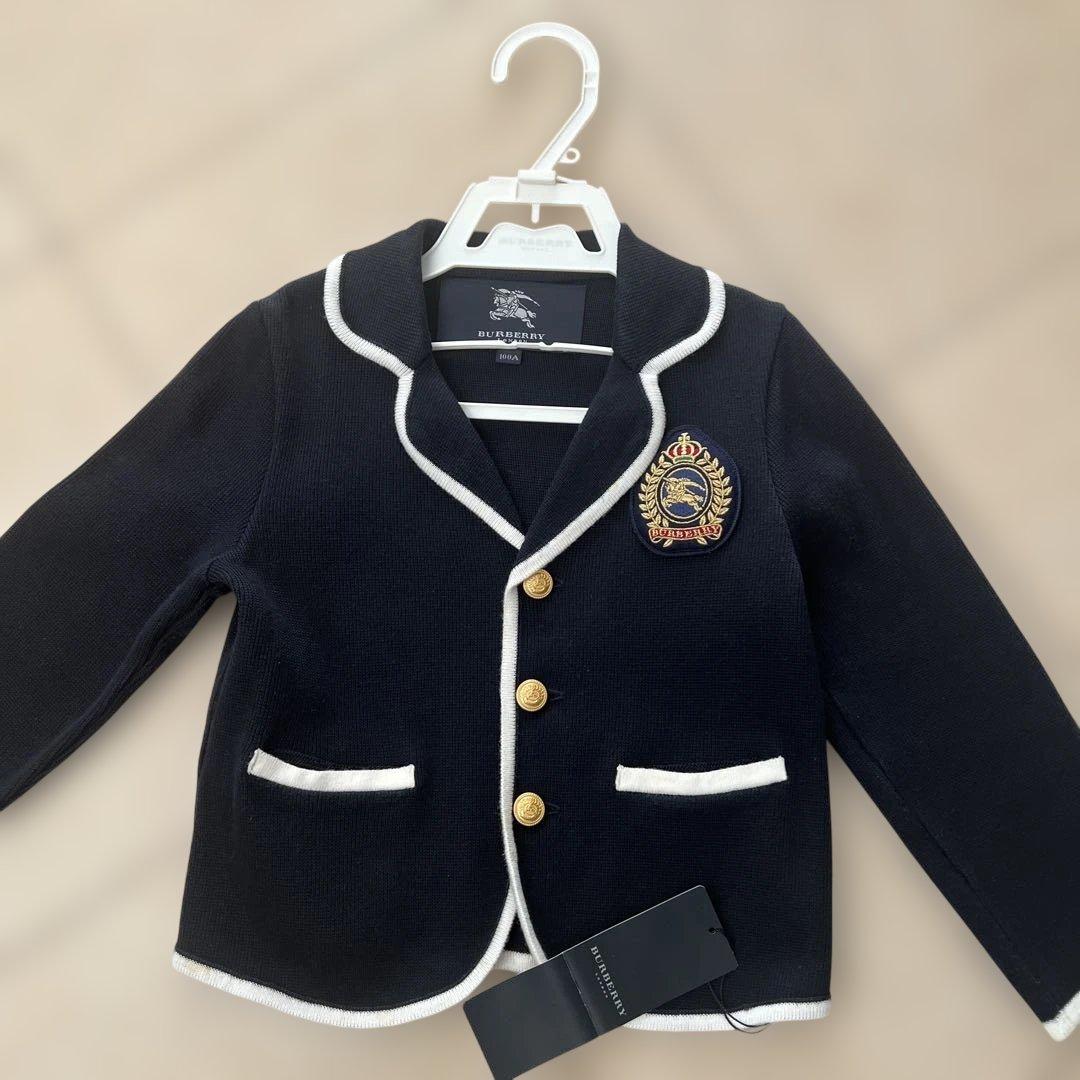 専用⭐︎【新品】BURBERRY ネイビー ブレザー 100A