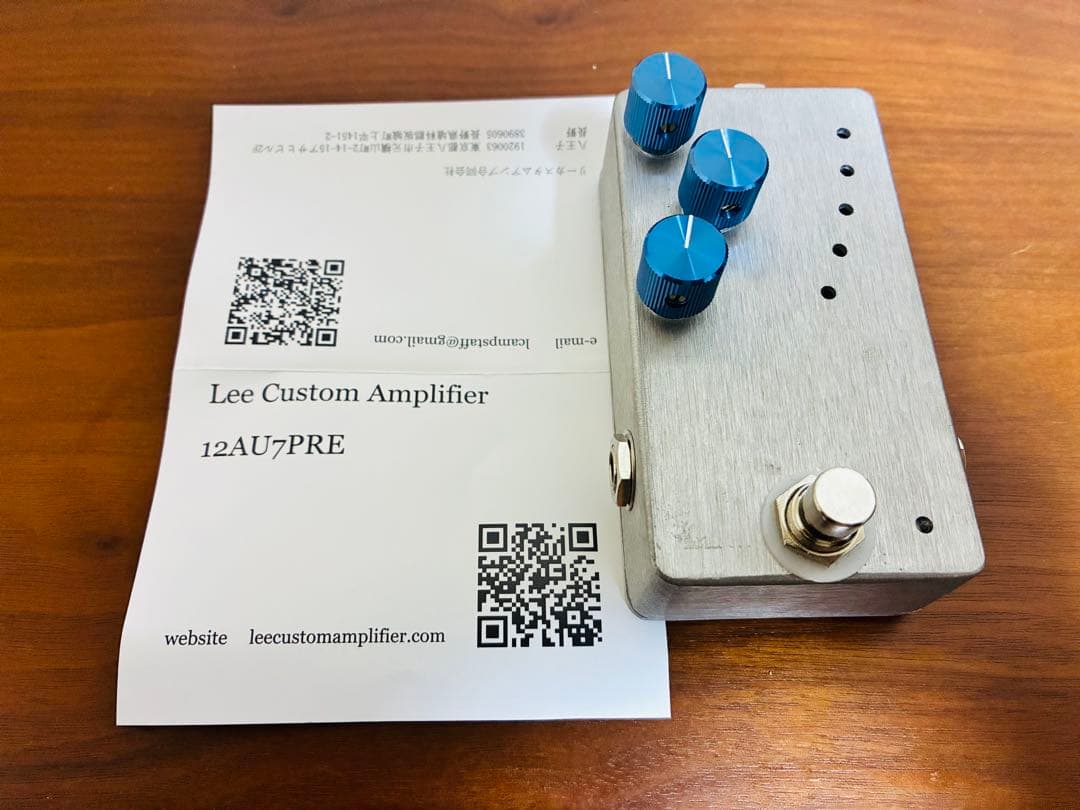 Lee Custom Amplifier 12AU7PRE プリアンプ