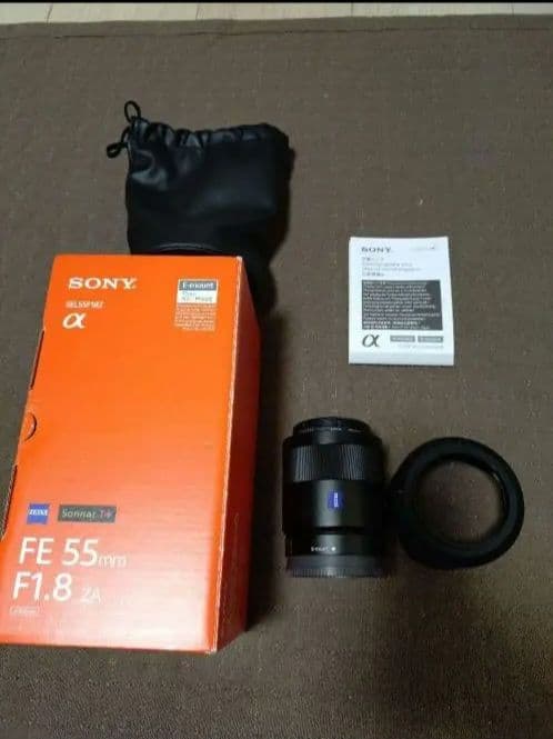 B*様 SONY FE 55mm F1.8 ZA レンズ