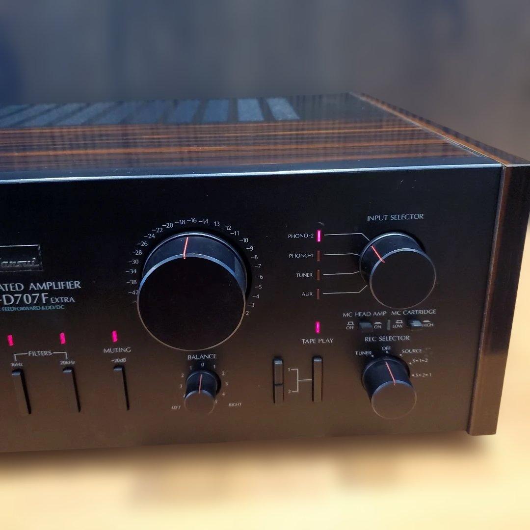 SANSUI AU-D707F EXTRA プリメインアンプ ジャンク扱い