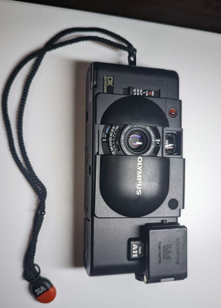 美品　完動品　OLYMPUS　XA-4MACRO　ストロボA11・取説・電池付き
