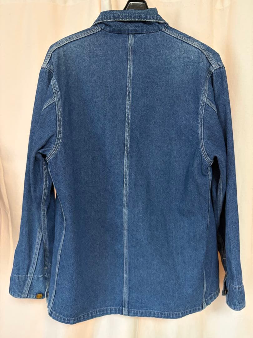 80s USA製 Carhartt カーハート カバーオール チョアコート L