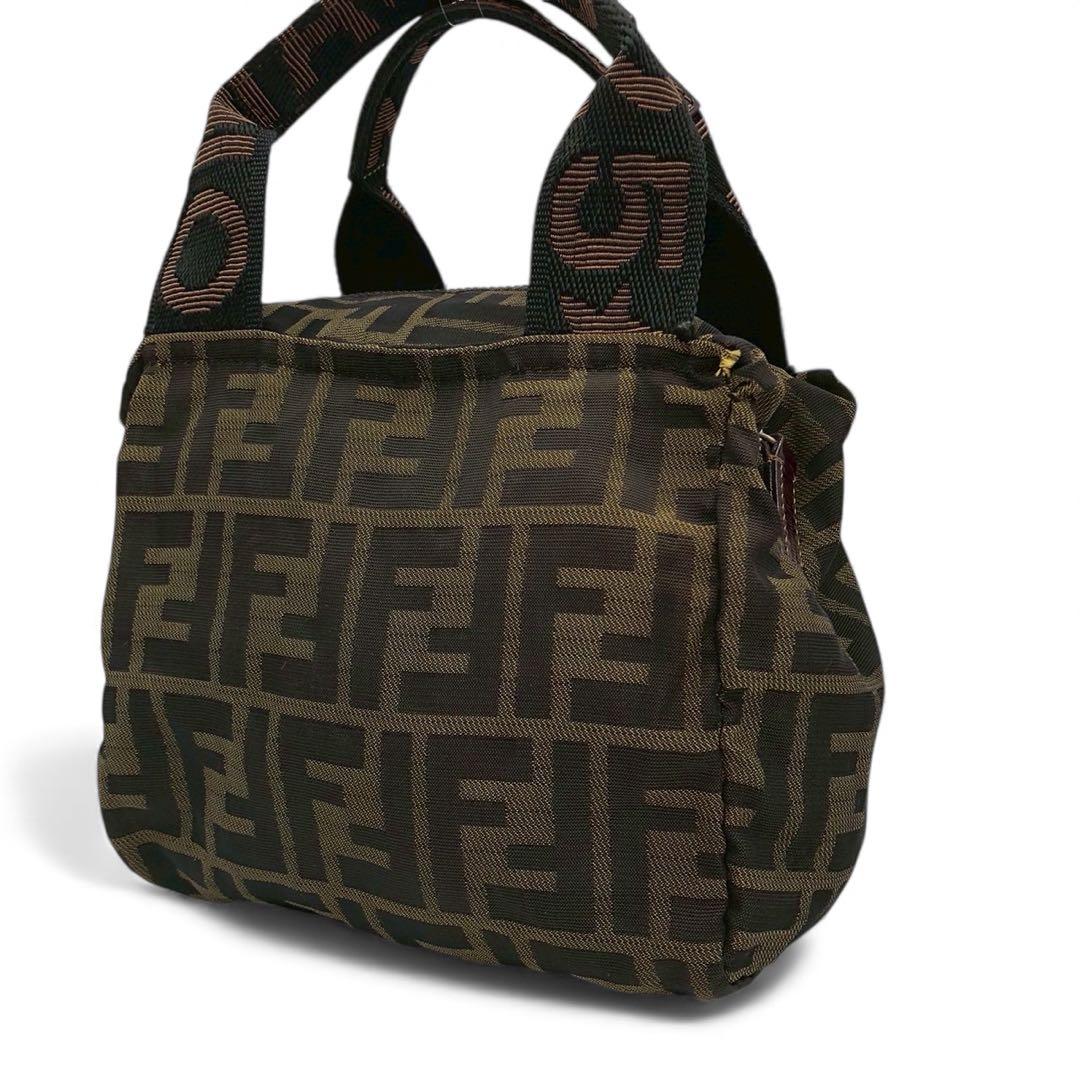 ズッカ柄◎FENDI フェンディ ハンドバッグ ミニバック ズッカ 定番