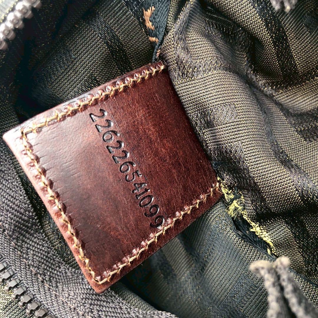 ズッカ柄◎FENDI フェンディ ハンドバッグ ミニバック ズッカ 定番