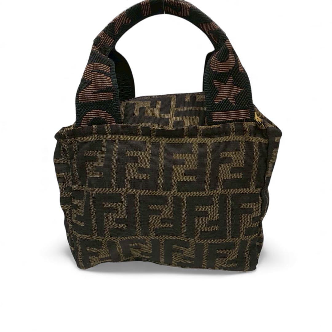 ズッカ柄◎FENDI フェンディ ハンドバッグ ミニバック ズッカ 定番