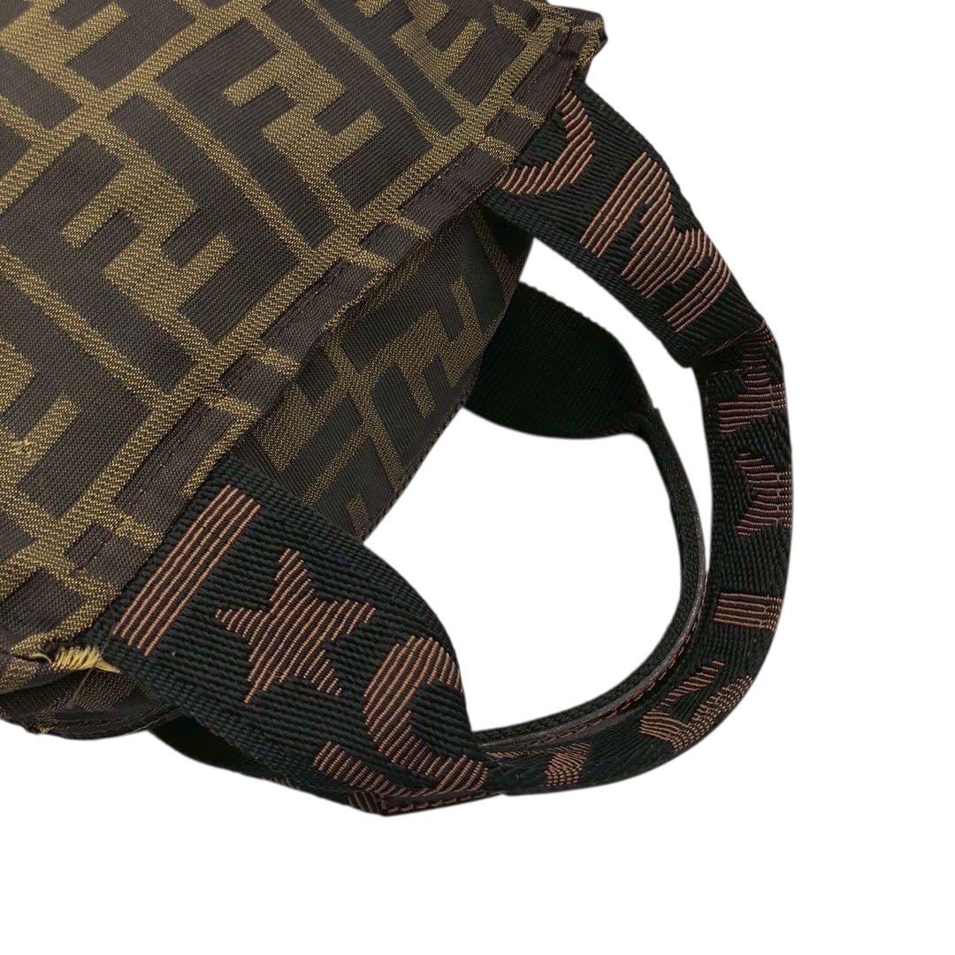 ズッカ柄◎FENDI フェンディ ハンドバッグ ミニバック ズッカ 定番
