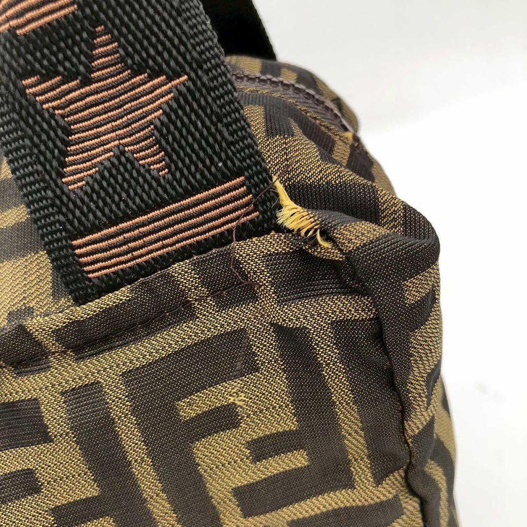 ズッカ柄◎FENDI フェンディ ハンドバッグ ミニバック ズッカ 定番