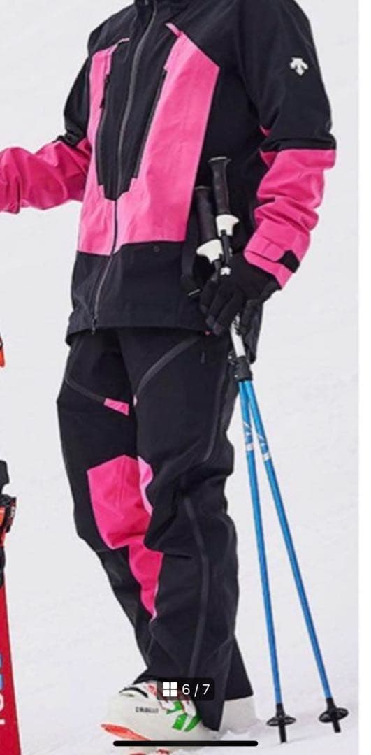 ★送料無料★お値下げ中♪非売品　選手用　デサントメイト　スキーウエア 上下セット