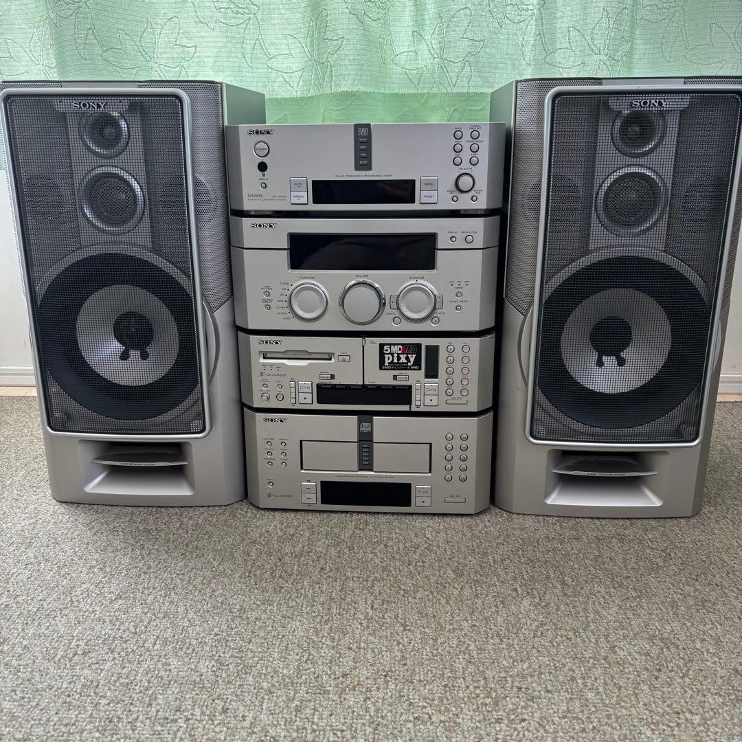【ジャンク】SONY　DHC-MD919　Pixy システムコンポ②