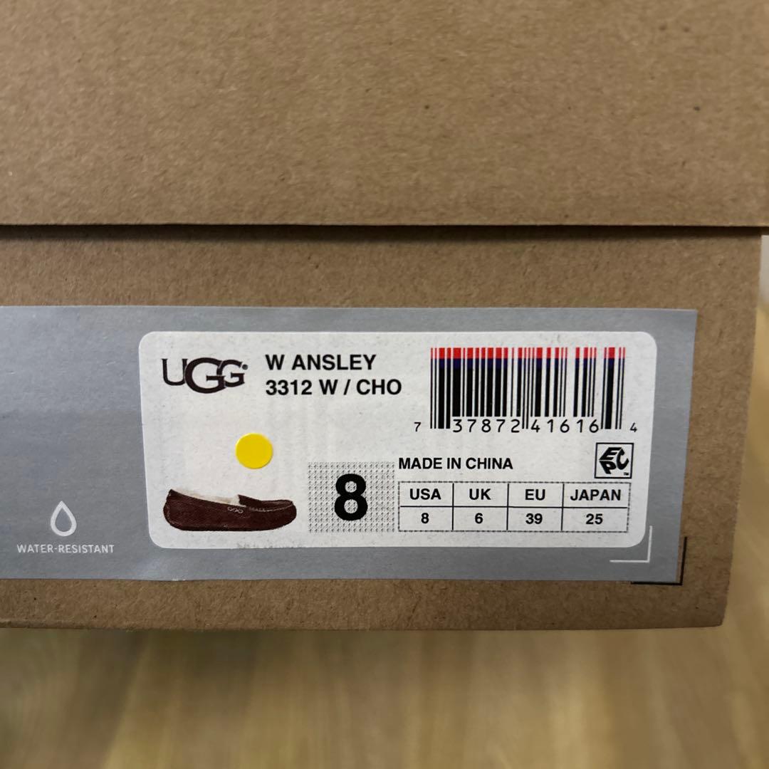 UGGアンスレーモカシン　チョコレート25cm（US8）